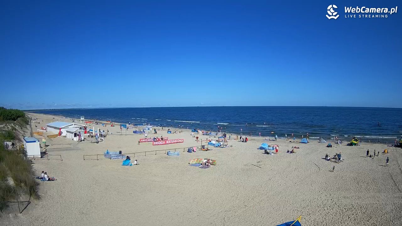 JANTAR - widok na plażę - 02 sierpień 2026, 09:42