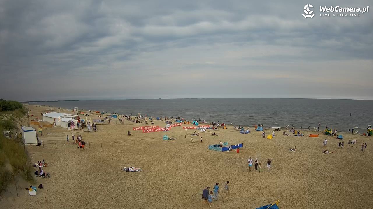 JANTAR - widok na plażę - 01 sierpień 2026, 12:50