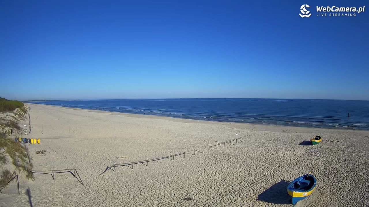 JANTAR - widok na plażę - 10 maj 2026, 07:40
