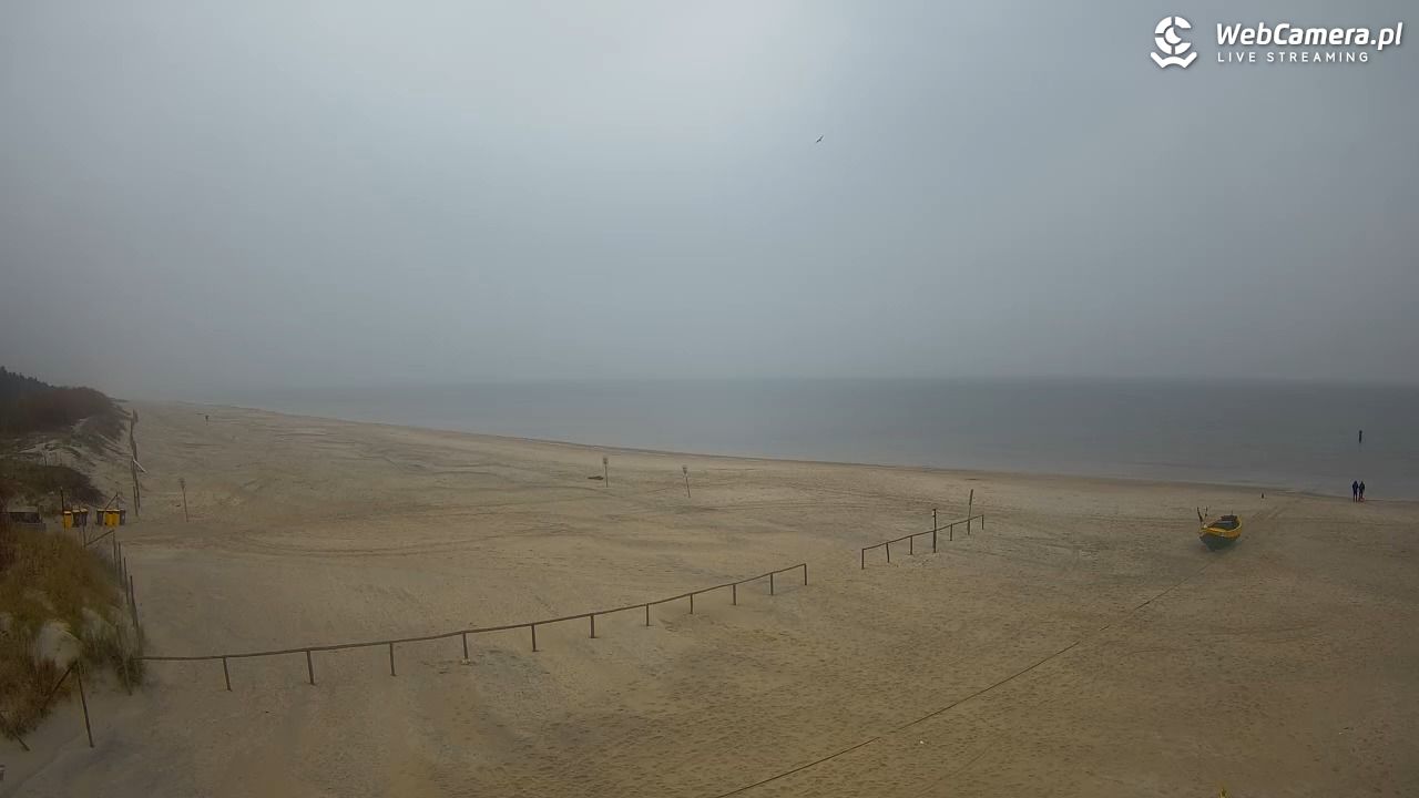 JANTAR - widok na plażę - 02 listopad 2025, 07:23