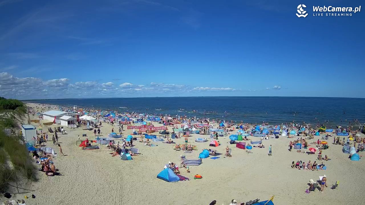 JANTAR - widok na plażę - 02 sierpień 2026, 11:38