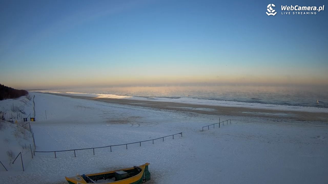 JANTAR - widok na plażę - 02 luty 2026, 08:12