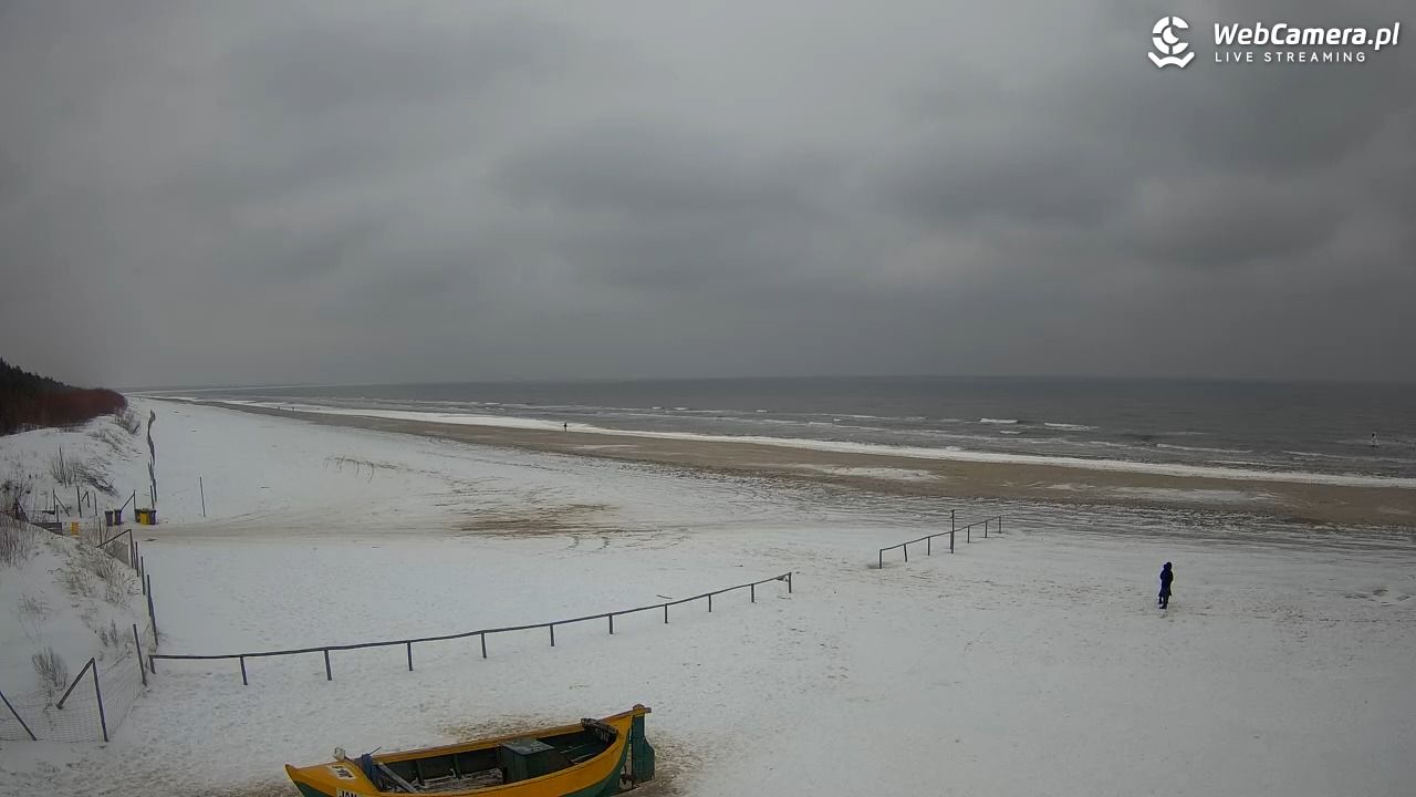JANTAR - widok na plażę - 05 luty 2026, 13:57