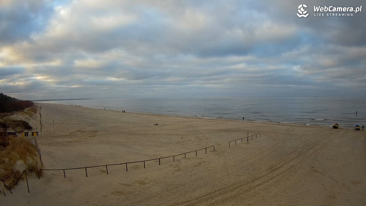 JANTAR - widok na plażę - 20 grudzień 2025, 14:20