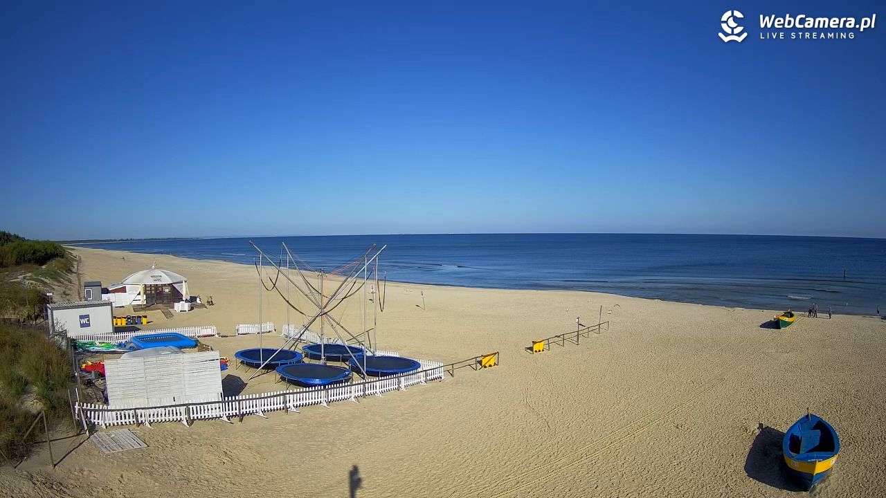 JANTAR - widok na plażę - 12 wresień 2025, 09:26