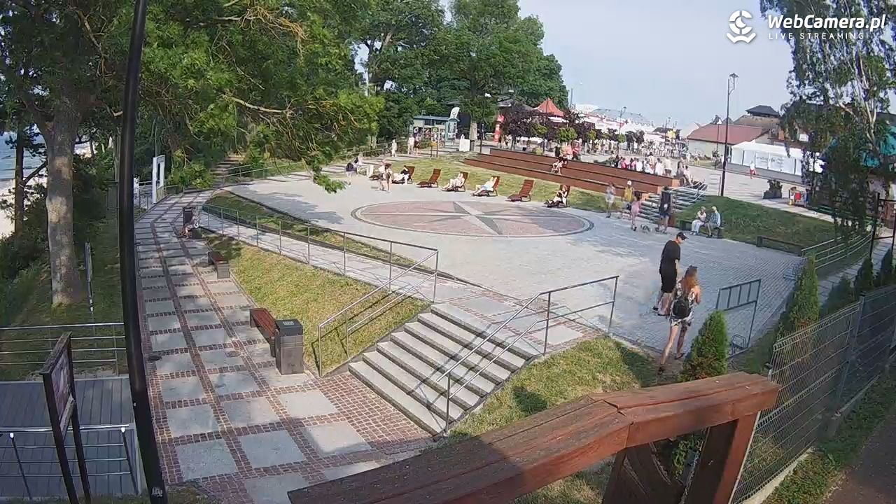 JAROSŁAWIEC - widok na deptak - 28 czerwiec 2026, 17:28