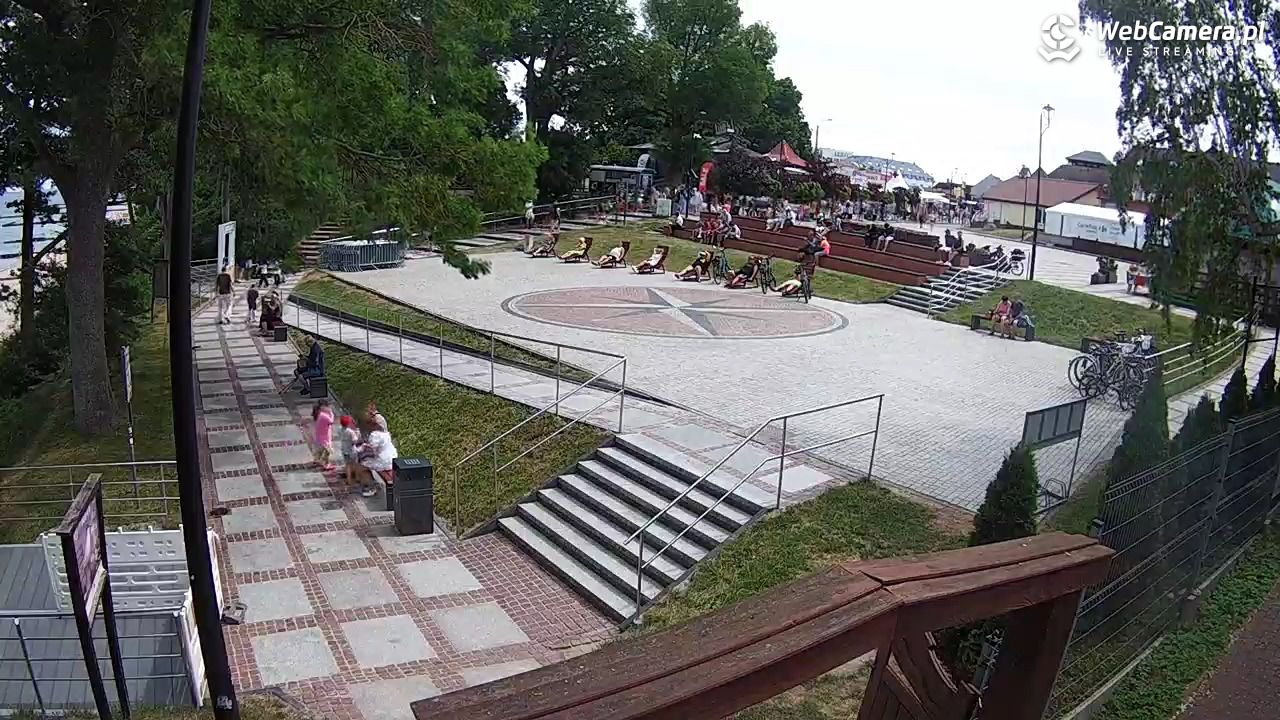 JAROSŁAWIEC - widok na deptak - 01 lipiec 2026, 12:49