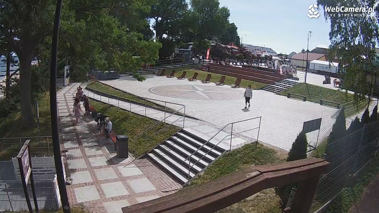 JAROSŁAWIEC - widok na deptak - 01 lipiec 2026, 10:25