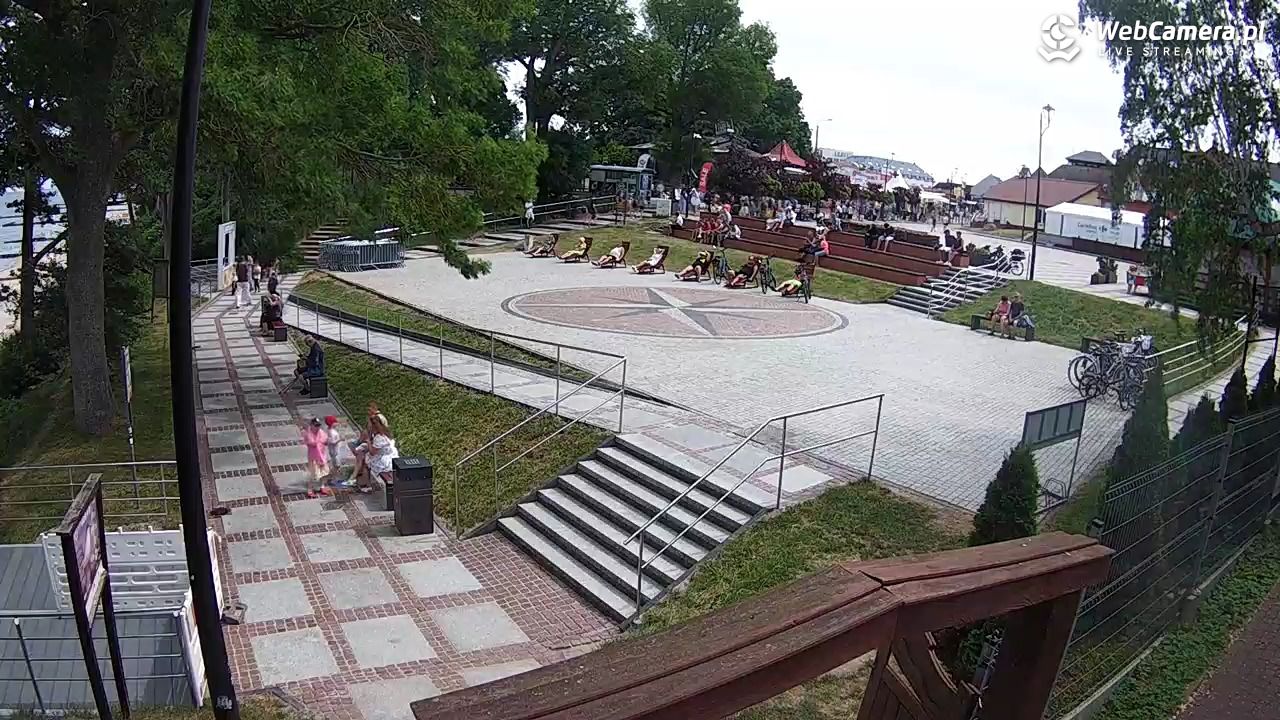 JAROSŁAWIEC - widok na deptak - 01 lipiec 2026, 12:49