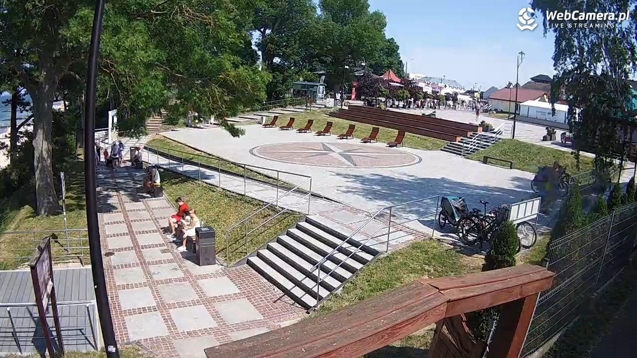 JAROSŁAWIEC - widok na deptak - 28 czerwiec 2026, 15:10