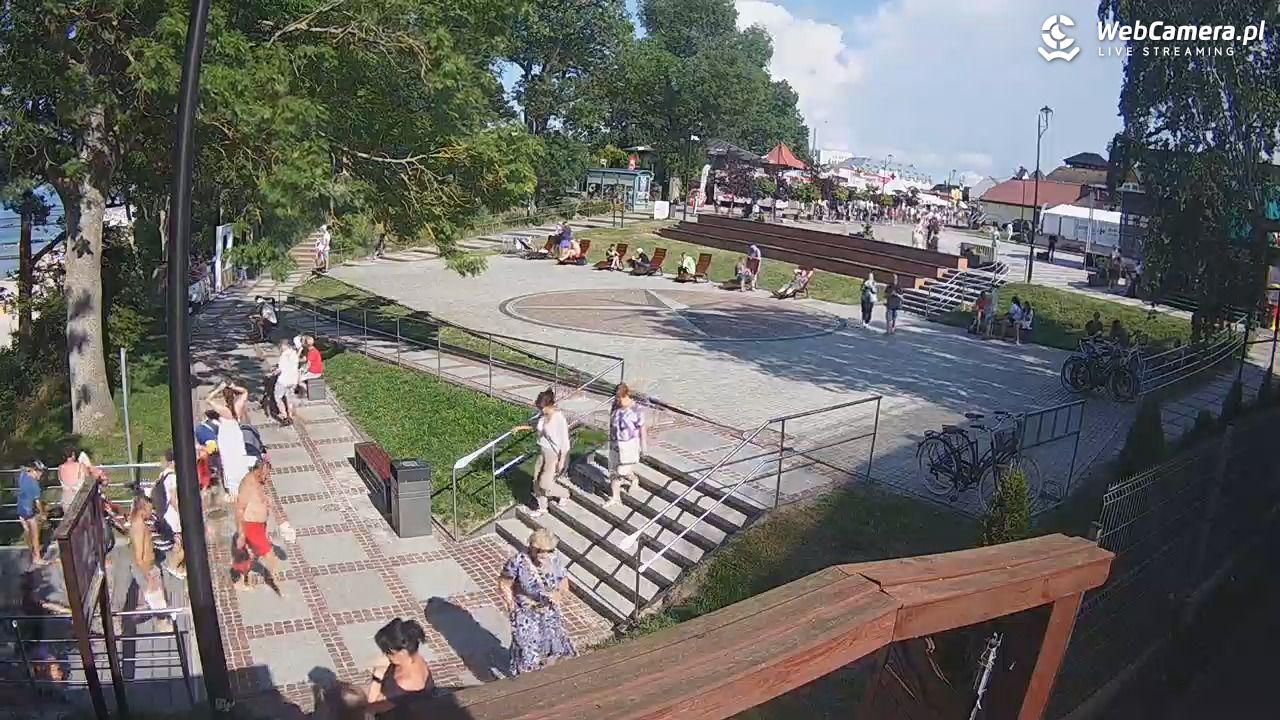 JAROSŁAWIEC - widok na deptak - 25 lipiec 2025, 16:40