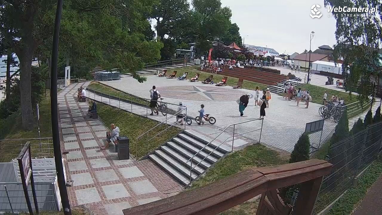 JAROSŁAWIEC - widok na deptak - 01 lipiec 2026, 13:00