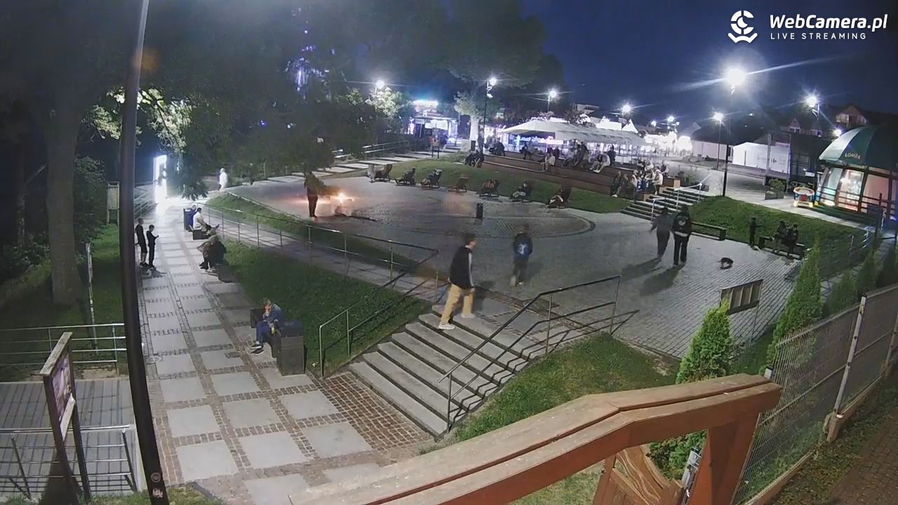 JAROSŁAWIEC - widok na deptak - 24 sierpień 2026, 21:04