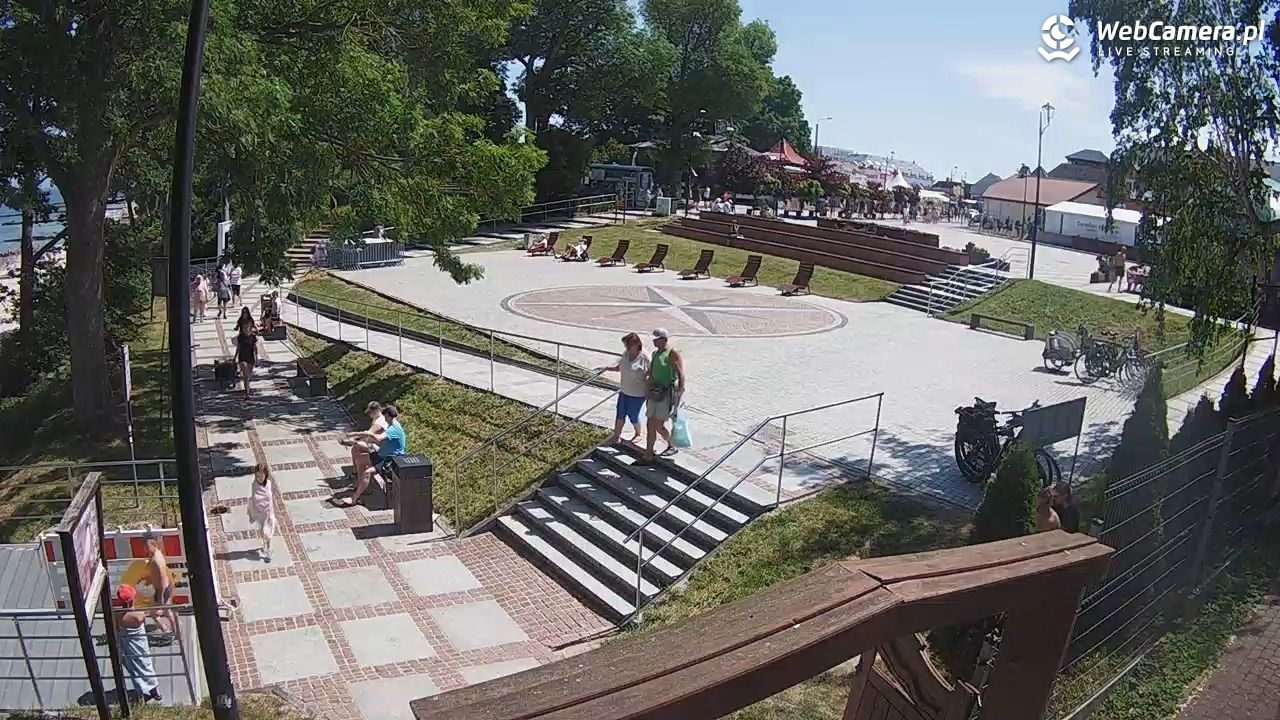 JAROSŁAWIEC - widok na deptak - 29 czerwiec 2026, 12:25