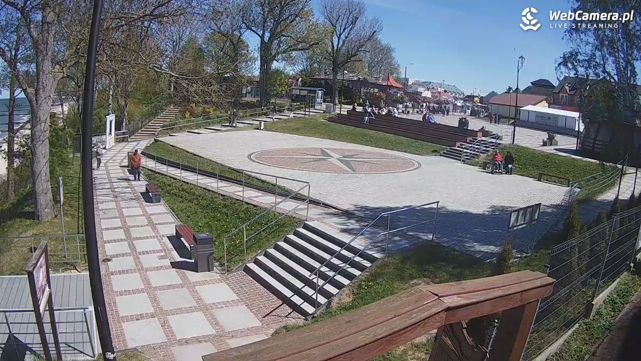 JAROSŁAWIEC - widok na deptak - 11 maj 2025, 13:57