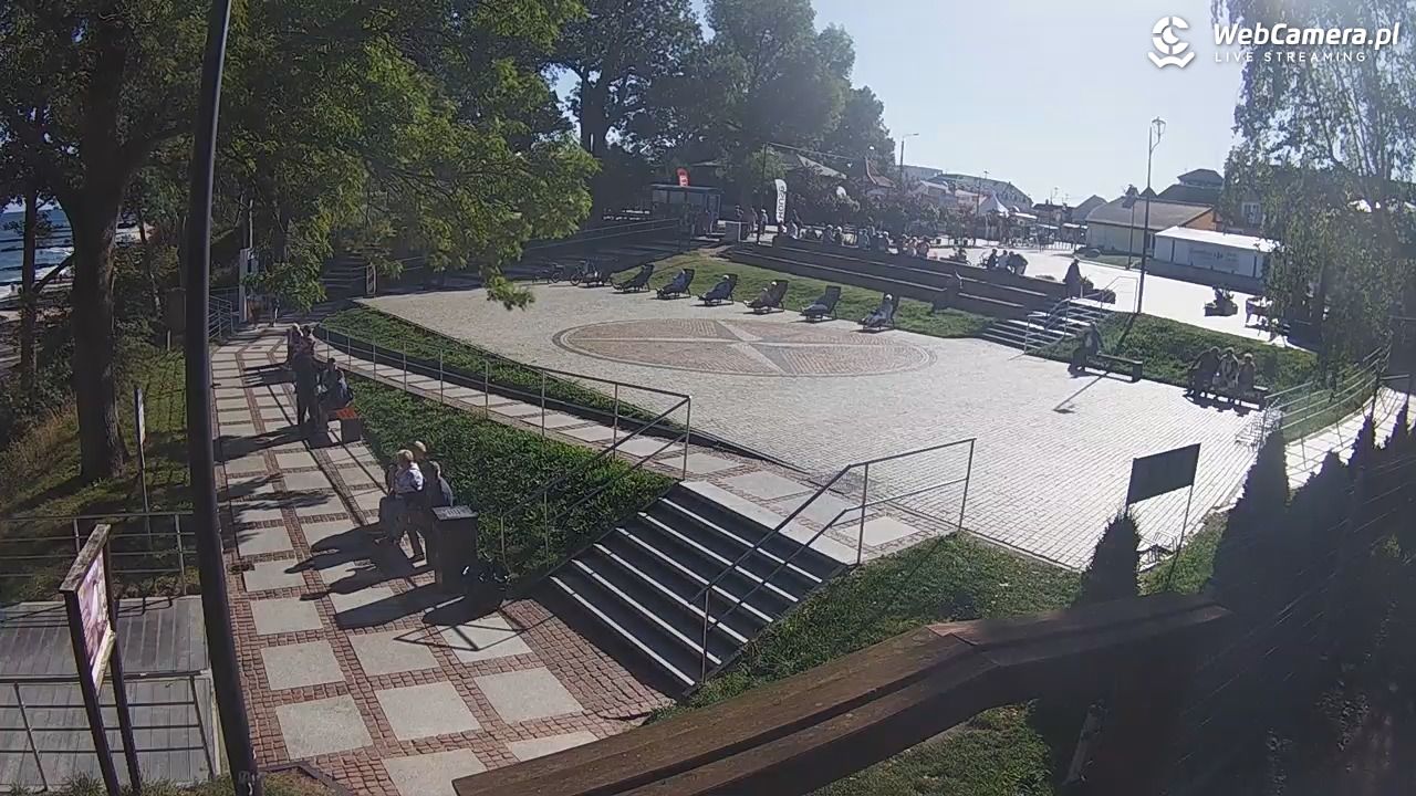 JAROSŁAWIEC - widok na deptak - 12 wresień 2025, 10:33
