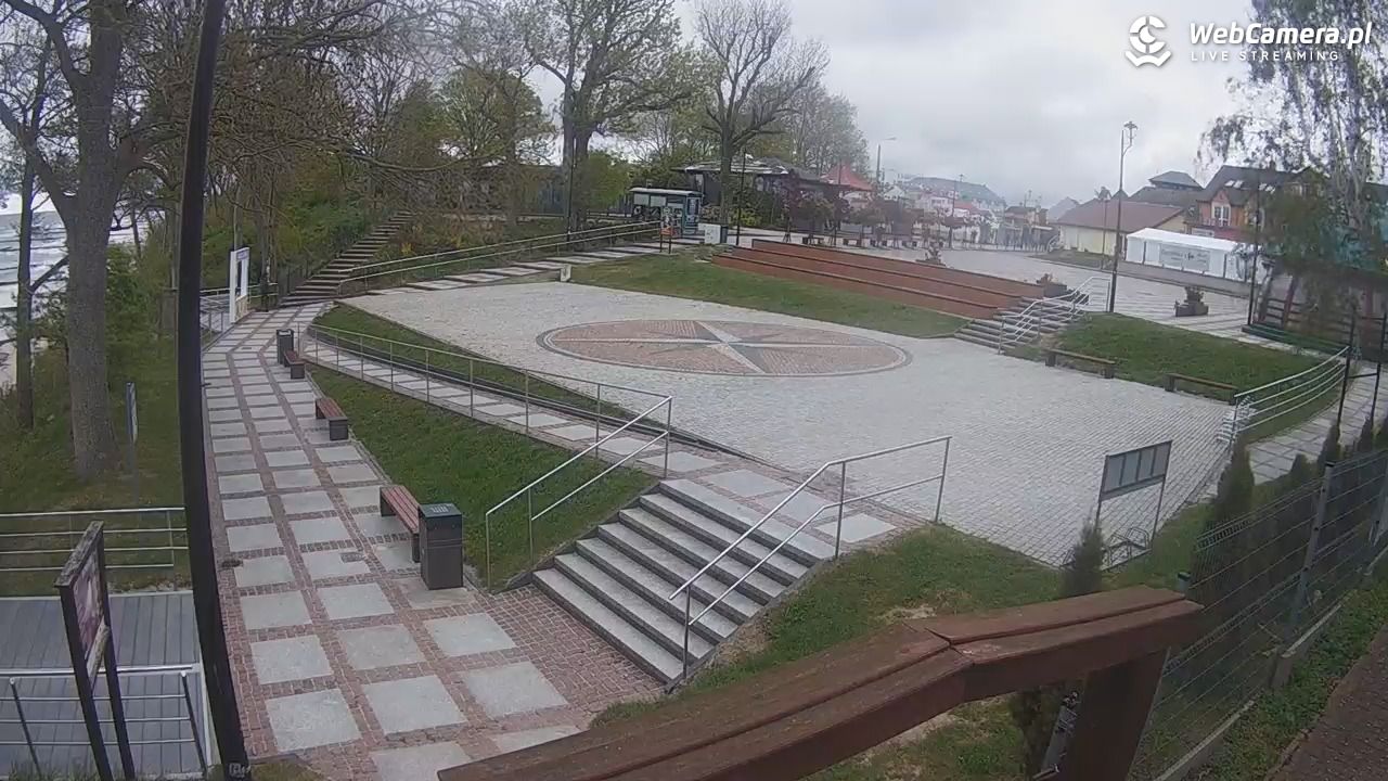 JAROSŁAWIEC - widok na deptak - 15 maj 2025, 09:10