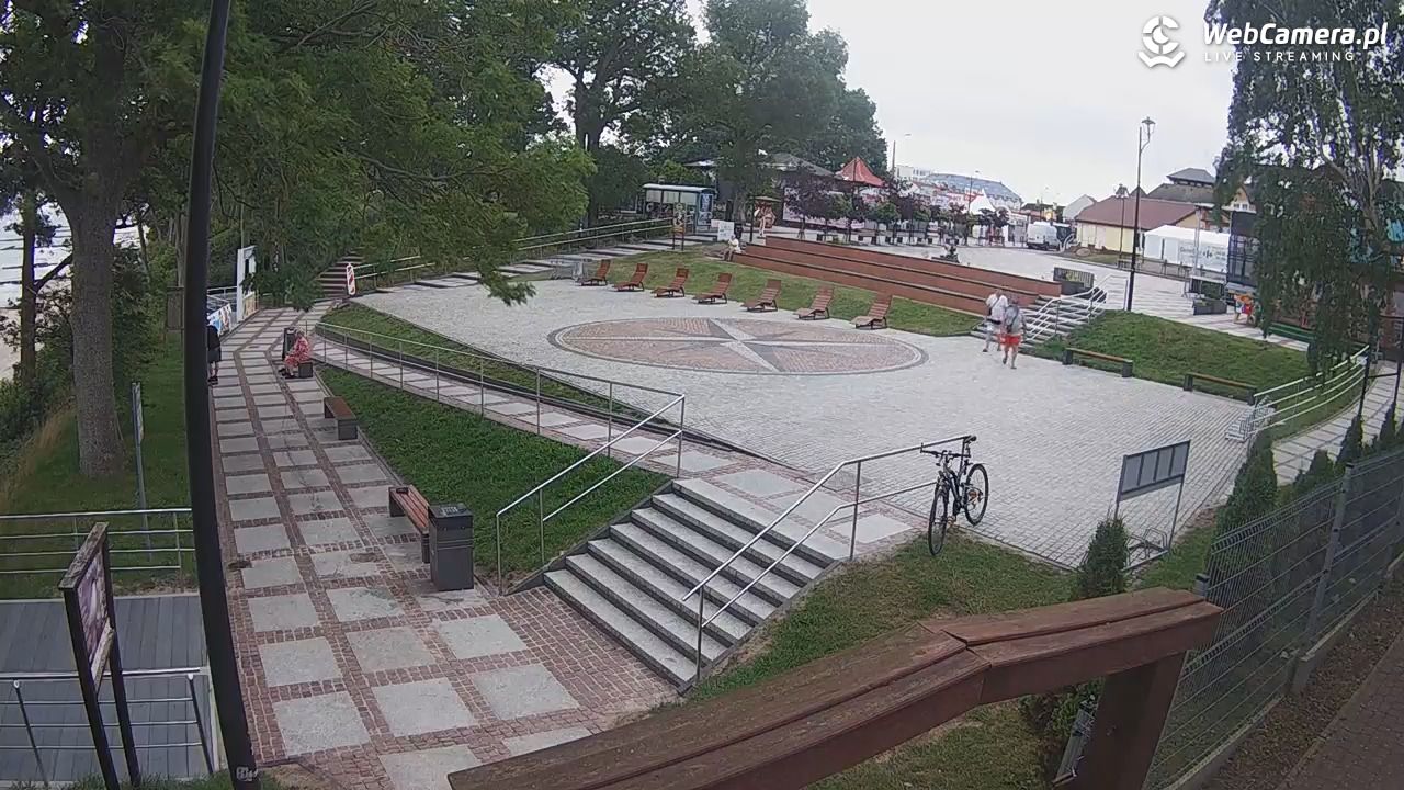 JAROSŁAWIEC - widok na deptak - 26 lipiec 2025, 07:46
