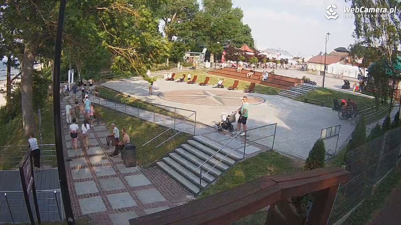 JAROSŁAWIEC - widok na deptak - 28 czerwiec 2026, 18:09