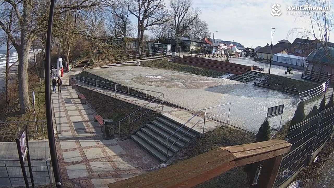 JAROSŁAWIEC - widok na deptak - 04 luty 2026, 11:58