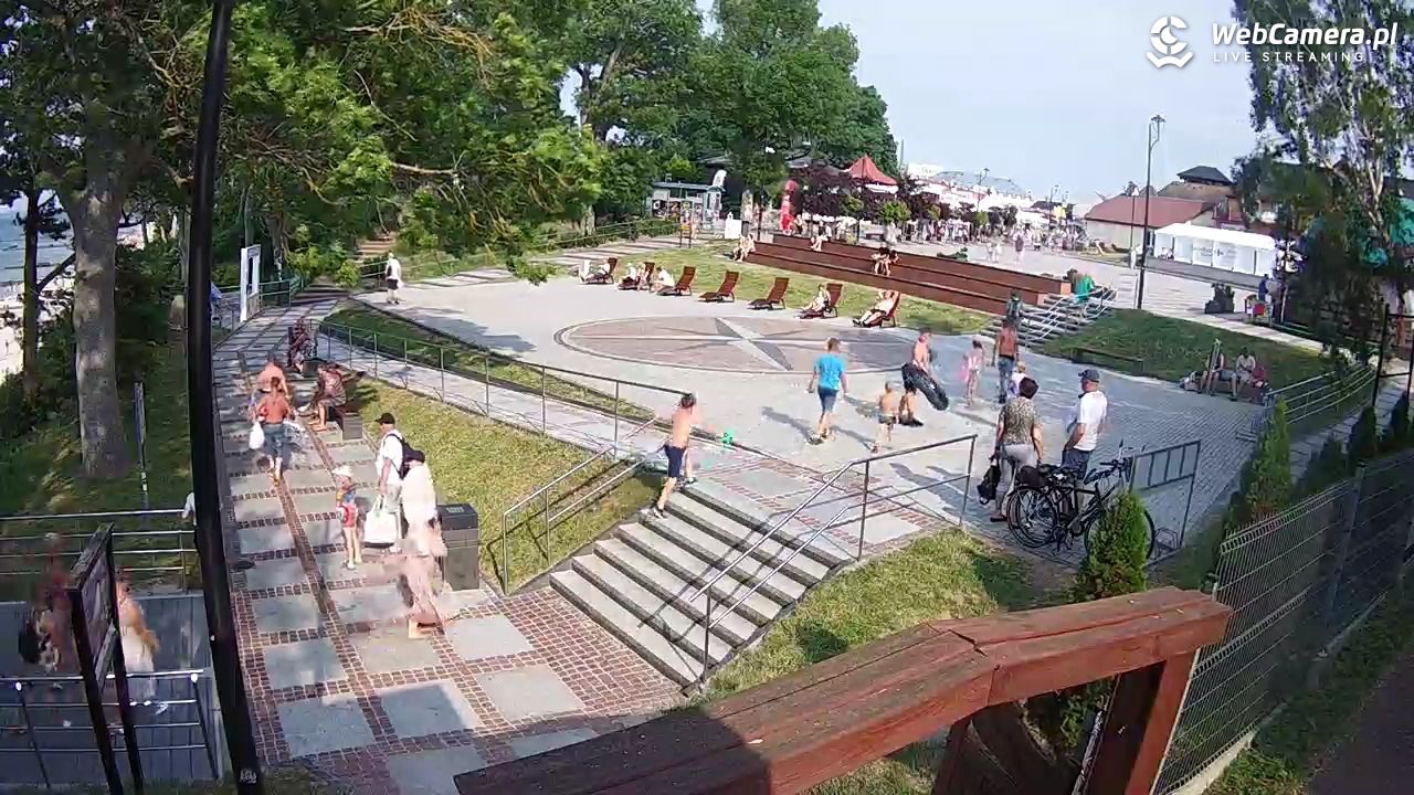 JAROSŁAWIEC - widok na deptak - 28 czerwiec 2026, 17:15