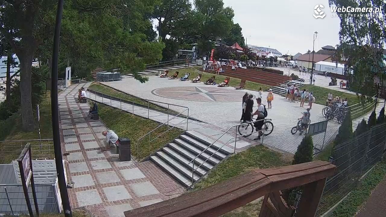 JAROSŁAWIEC - widok na deptak - 01 lipiec 2026, 13:00