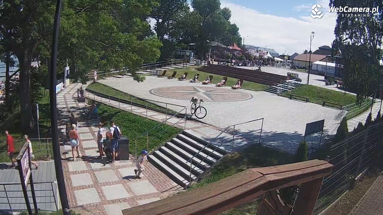 JAROSŁAWIEC - widok na deptak - 25 lipiec 2025, 12:57