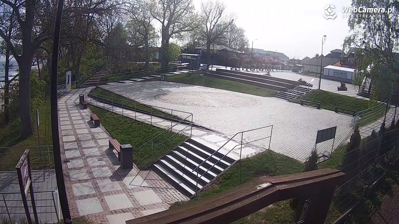 JAROSŁAWIEC - widok na deptak - 14 maj 2025, 09:10