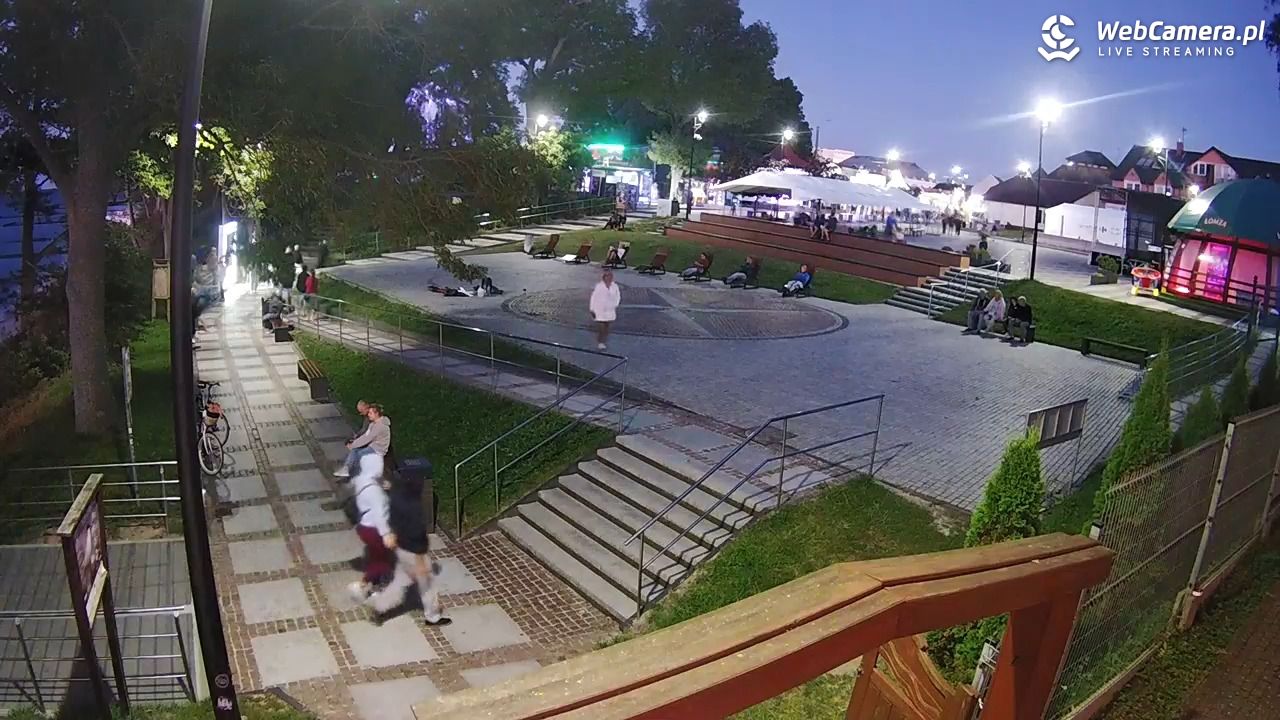 JAROSŁAWIEC - widok na deptak - 25 sierpień 2026, 20:40