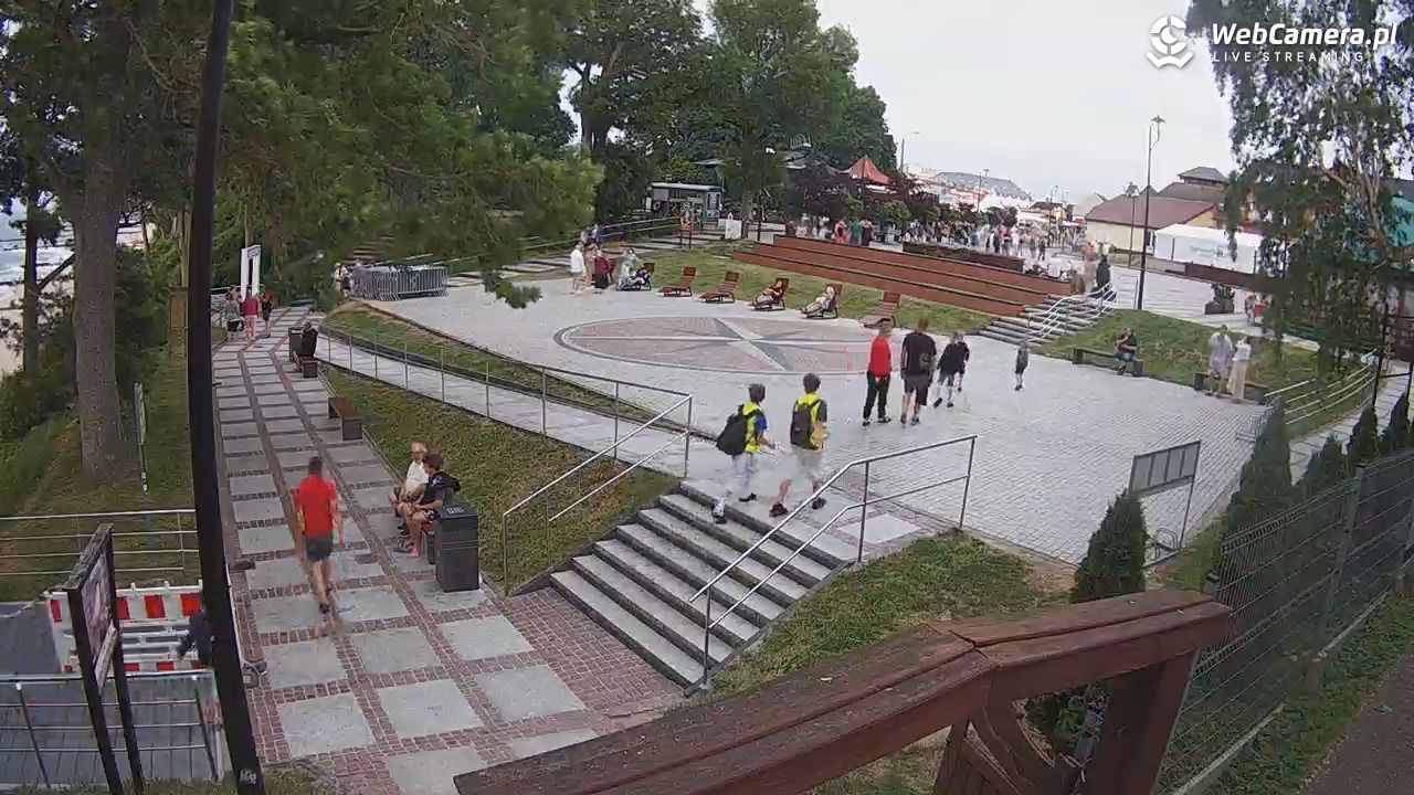 JAROSŁAWIEC - widok na deptak - 29 czerwiec 2026, 20:32