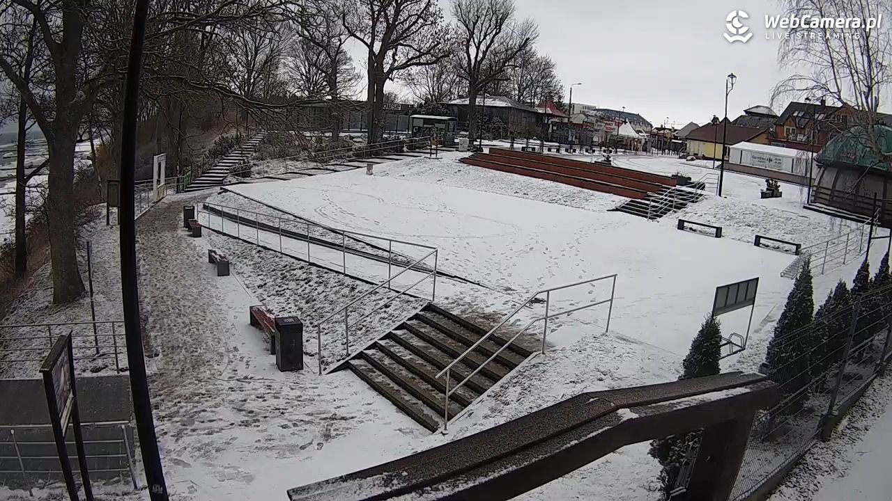 JAROSŁAWIEC - widok na deptak - 07 luty 2026, 16:24