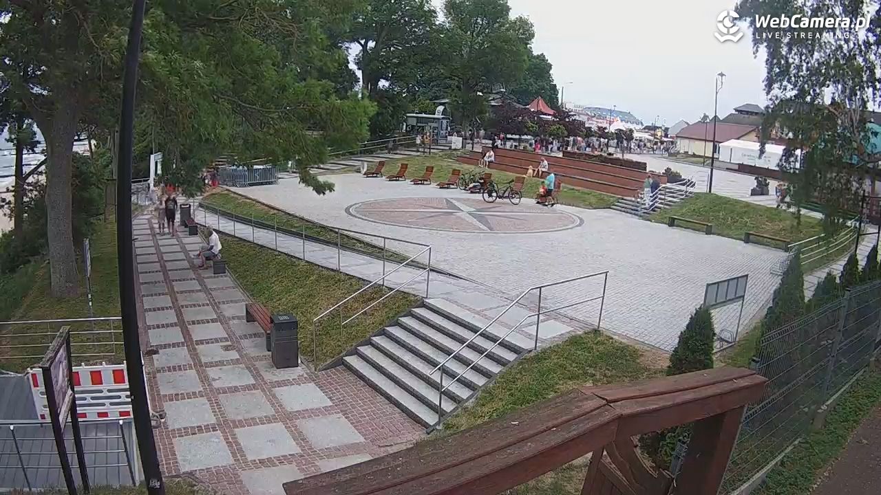 JAROSŁAWIEC - widok na deptak - 29 czerwiec 2026, 19:08