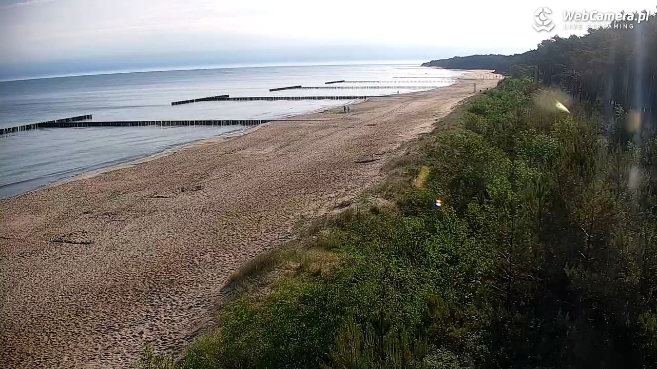 JAROSŁAWIEC - widok na plażę - 04 czerwiec 2026, 07:39