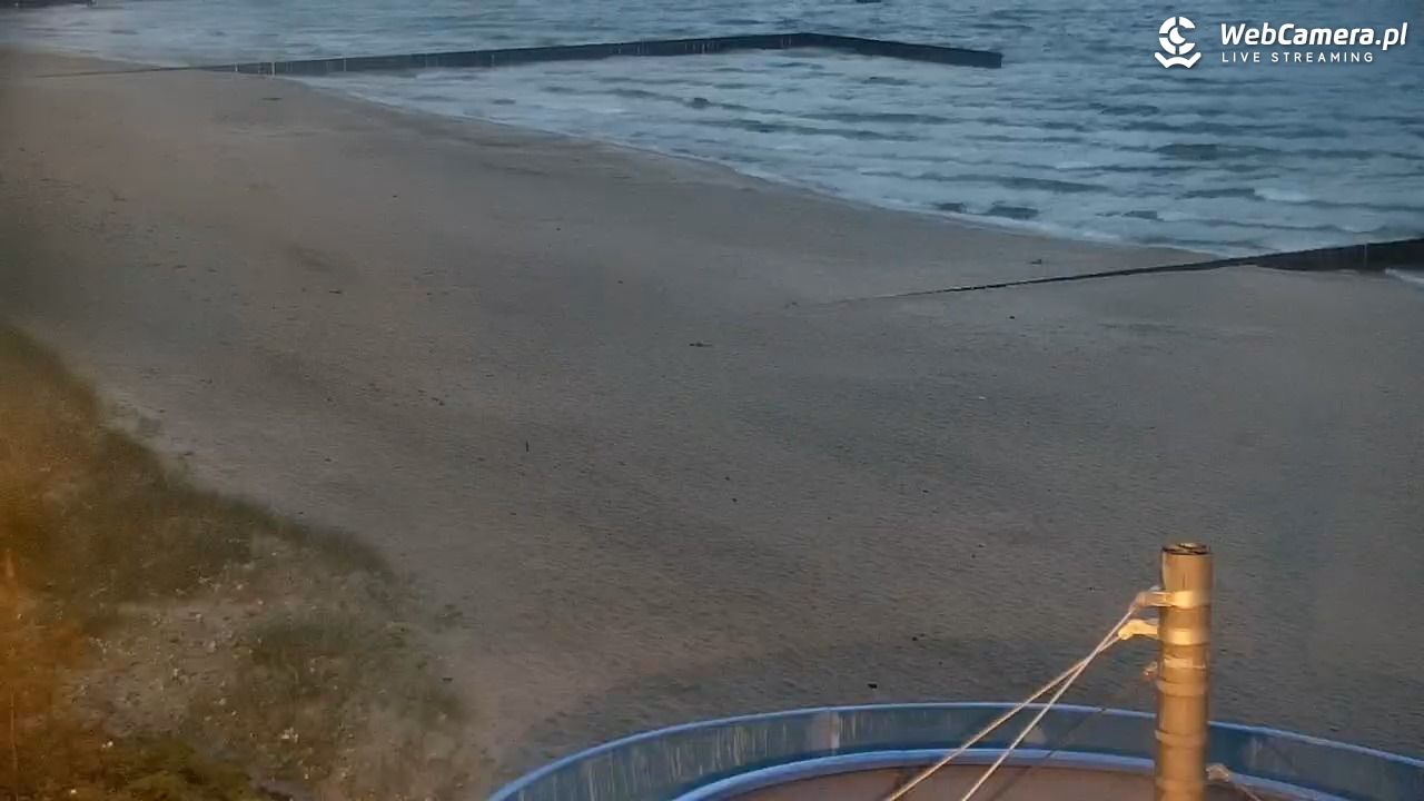 JAROSŁAWIEC - widok na plażę - 04 czerwiec 2026, 21:59