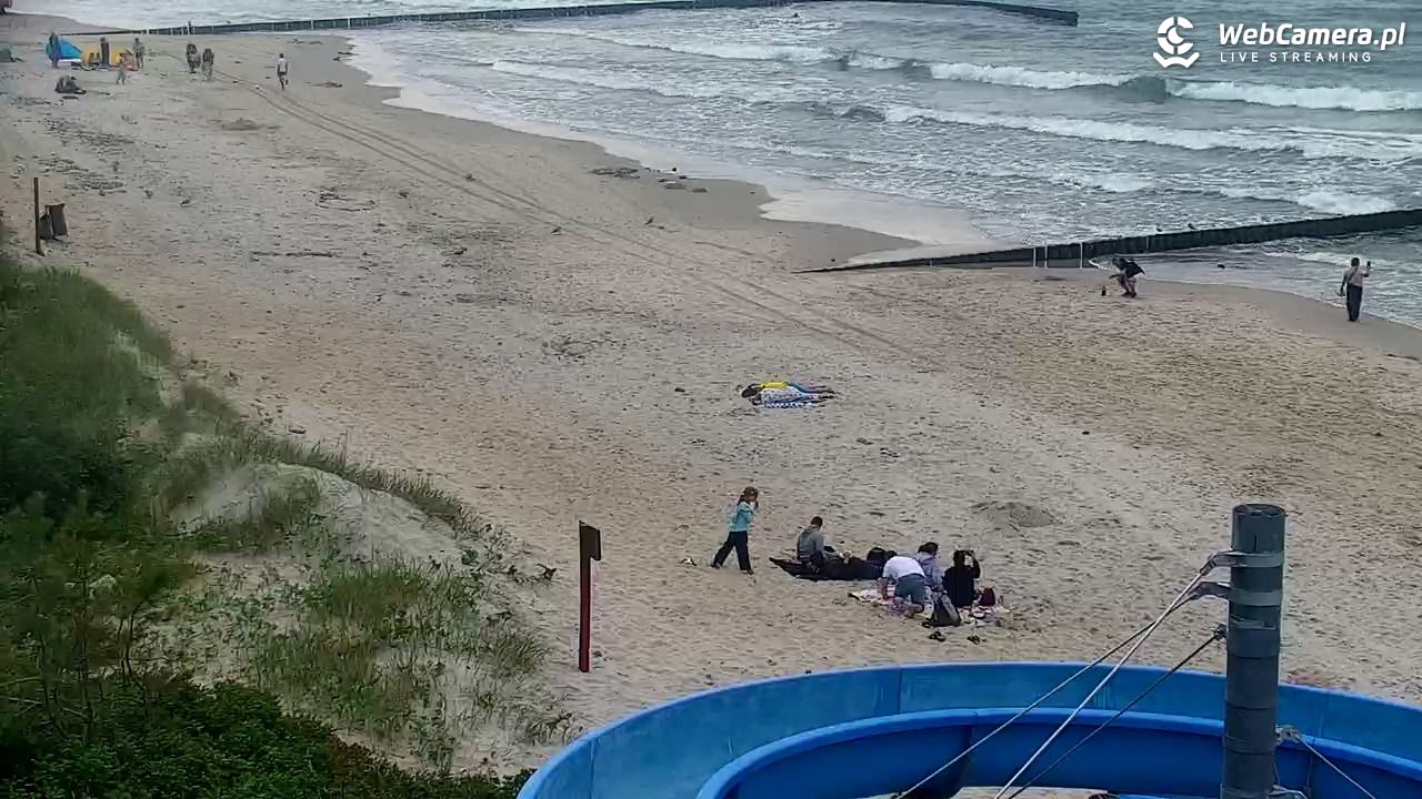 JAROSŁAWIEC - widok na plażę - 19 lipiec 2026, 16:46