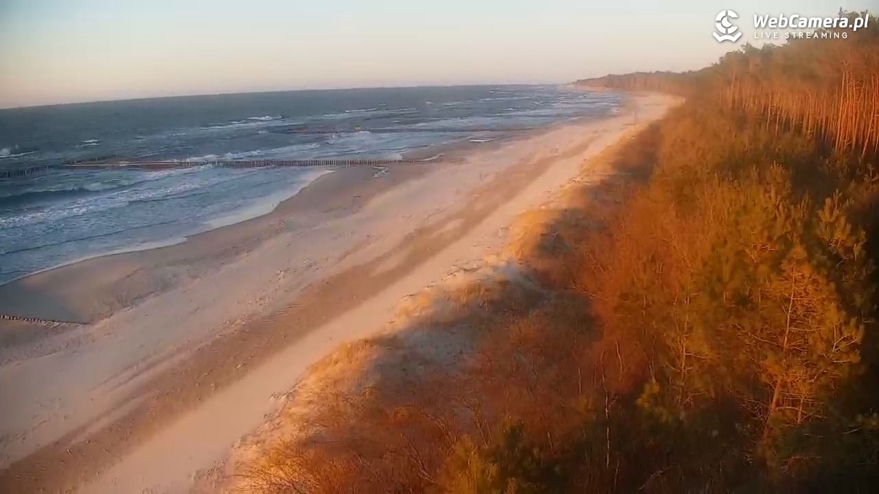 JAROSŁAWIEC - widok na plażę - 20 kwiecień 2026, 19:50