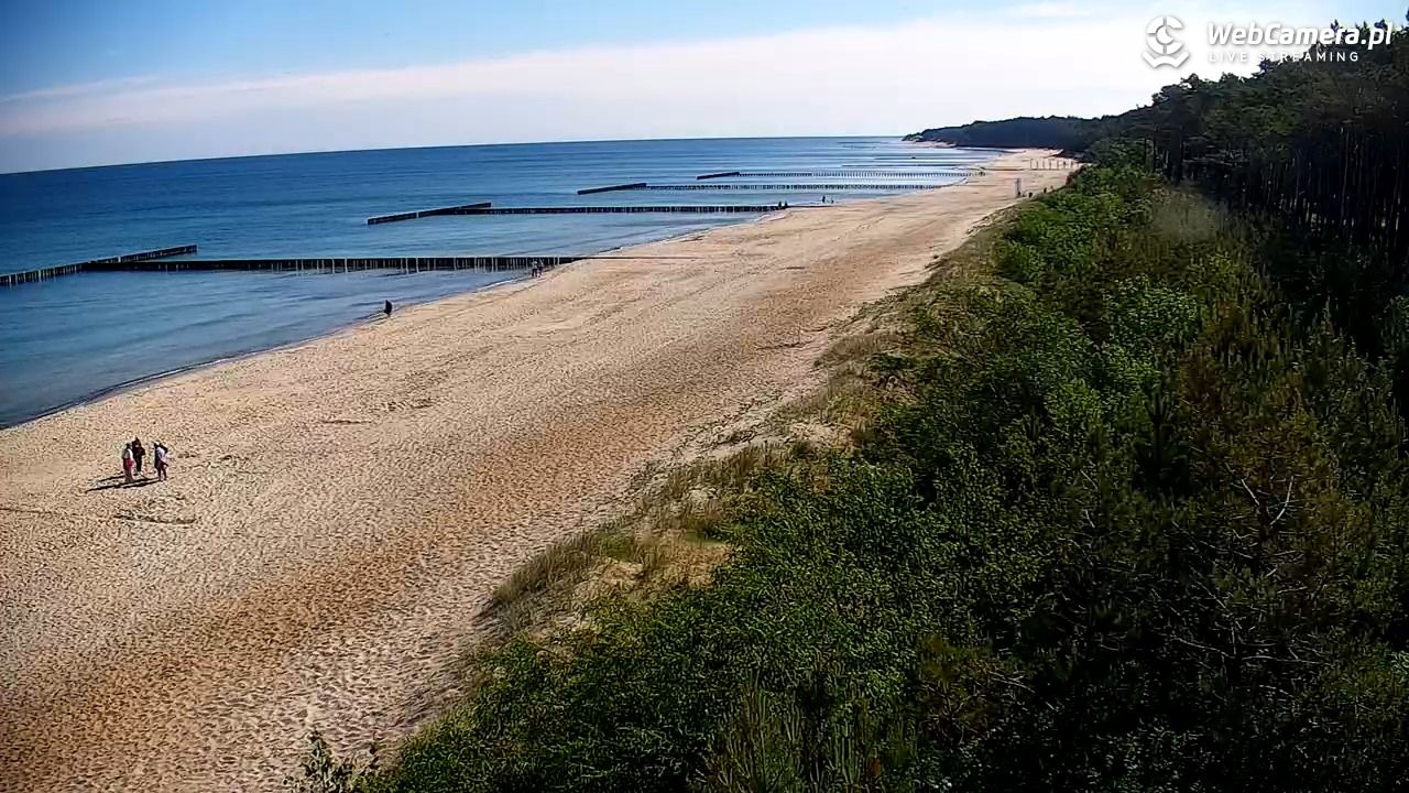 JAROSŁAWIEC - widok na plażę - 04 czerwiec 2026, 09:24