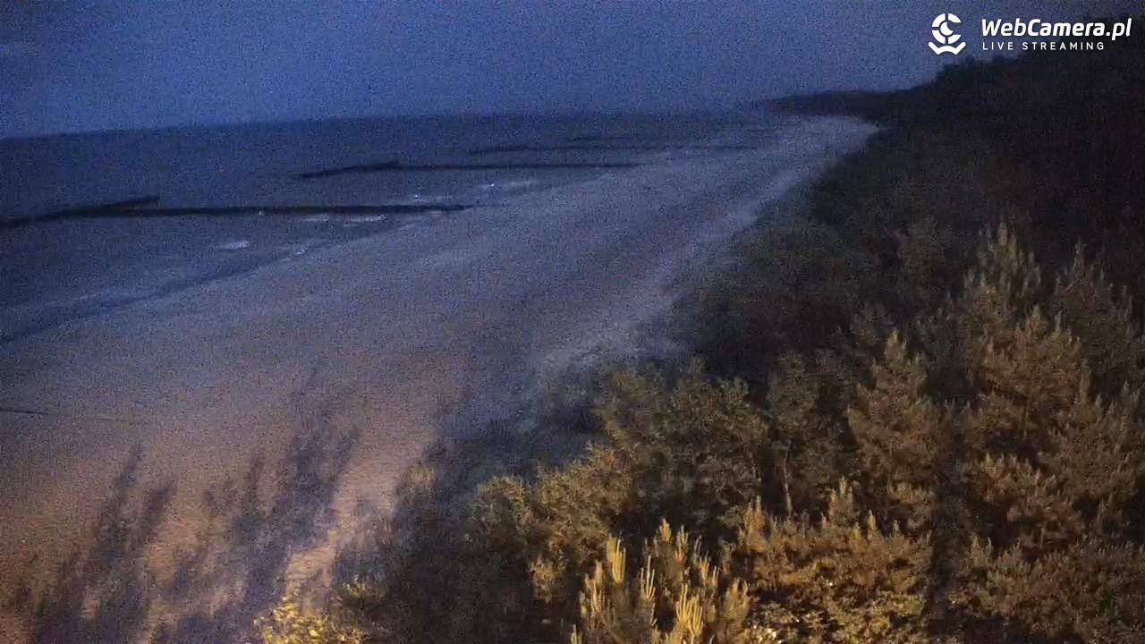 JAROSŁAWIEC - widok na plażę - 04 czerwiec 2026, 22:25