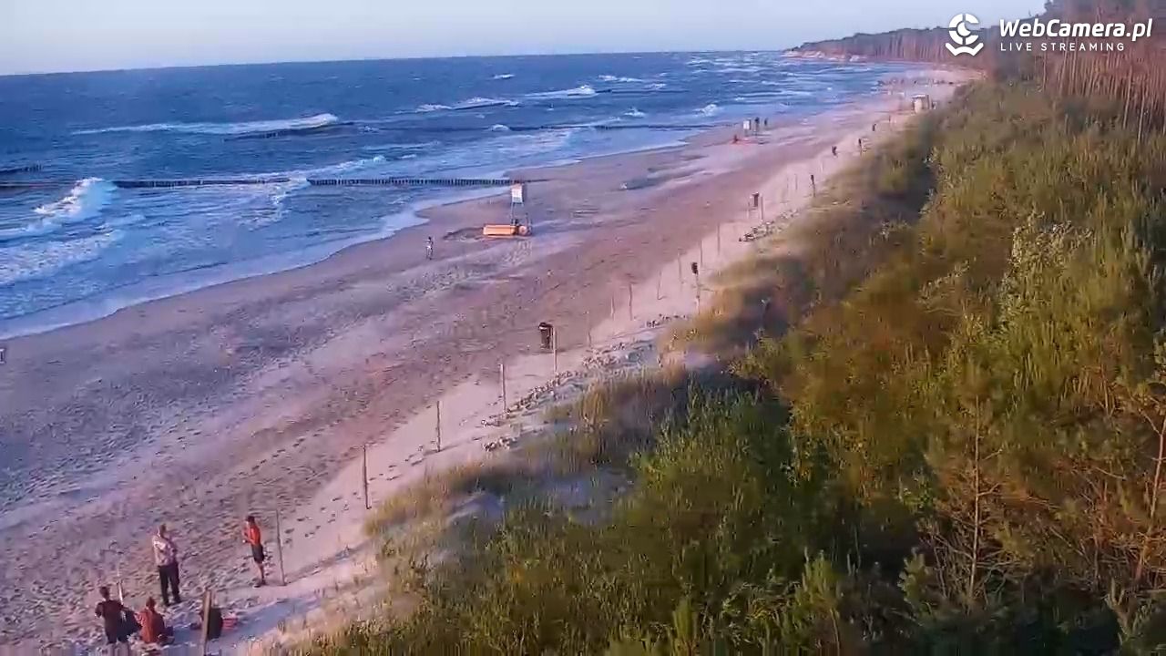 JAROSŁAWIEC - widok na plażę - 03 lipiec 2025, 21:00