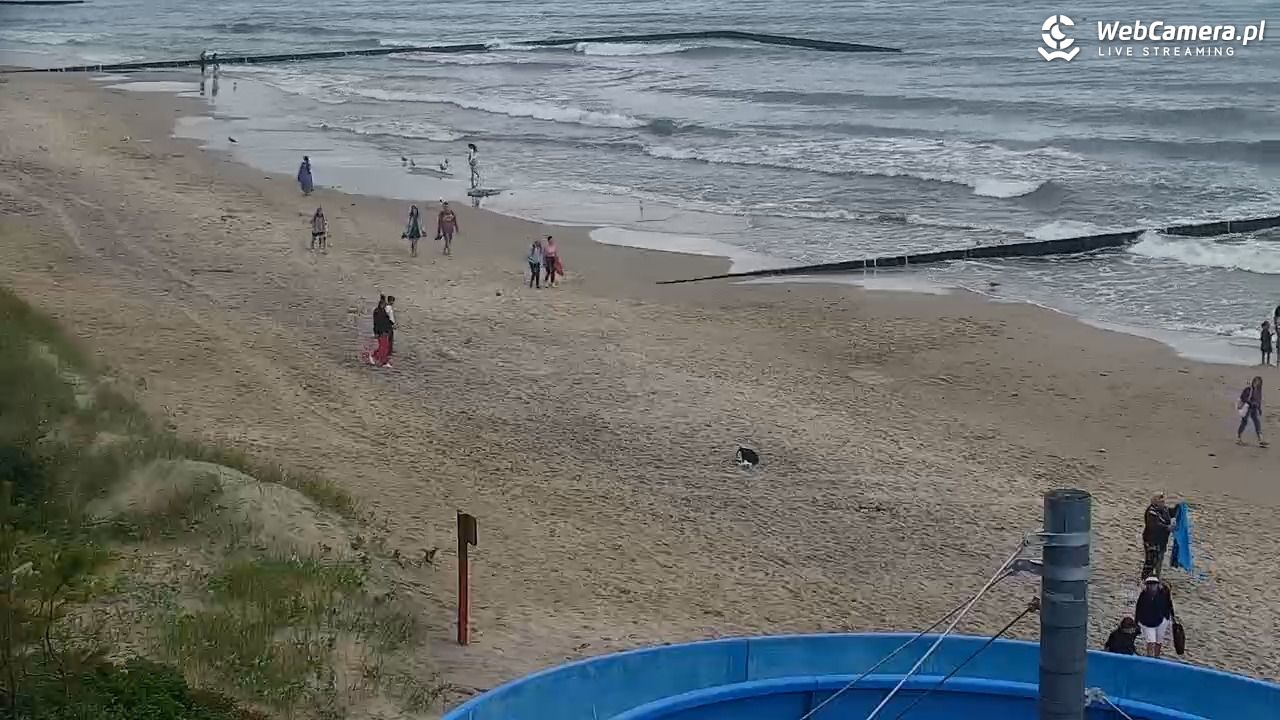 JAROSŁAWIEC - widok na plażę - 20 lipiec 2026, 13:30
