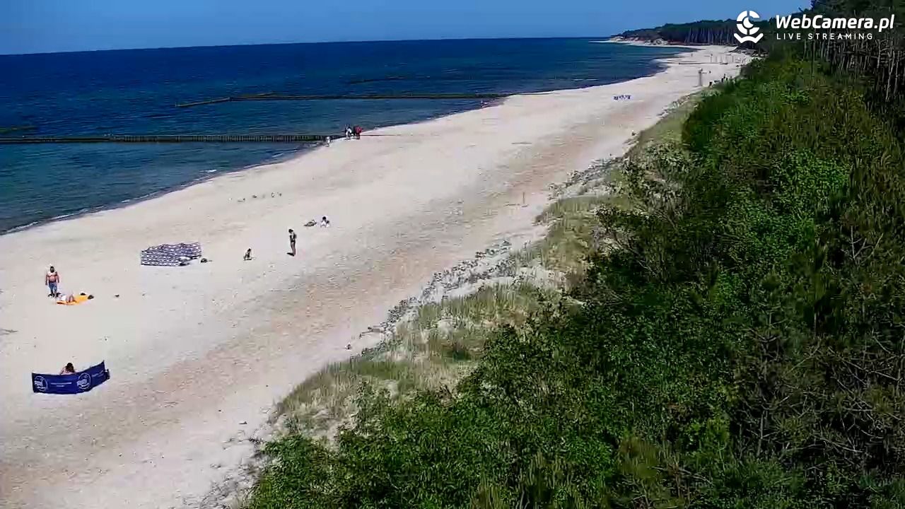 JAROSŁAWIEC - widok na plażę - 02 czerwiec 2026, 14:37