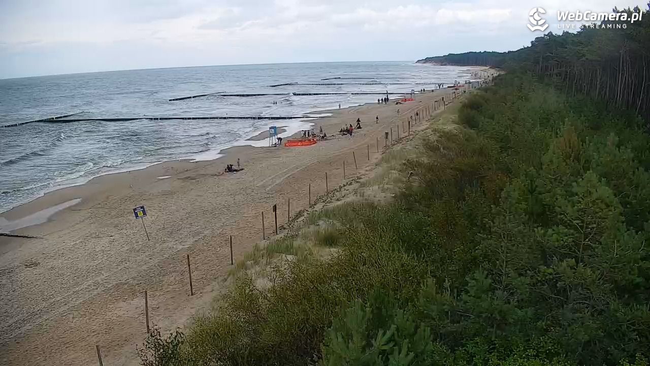 JAROSŁAWIEC - widok na plażę - 20 lipiec 2026, 11:41
