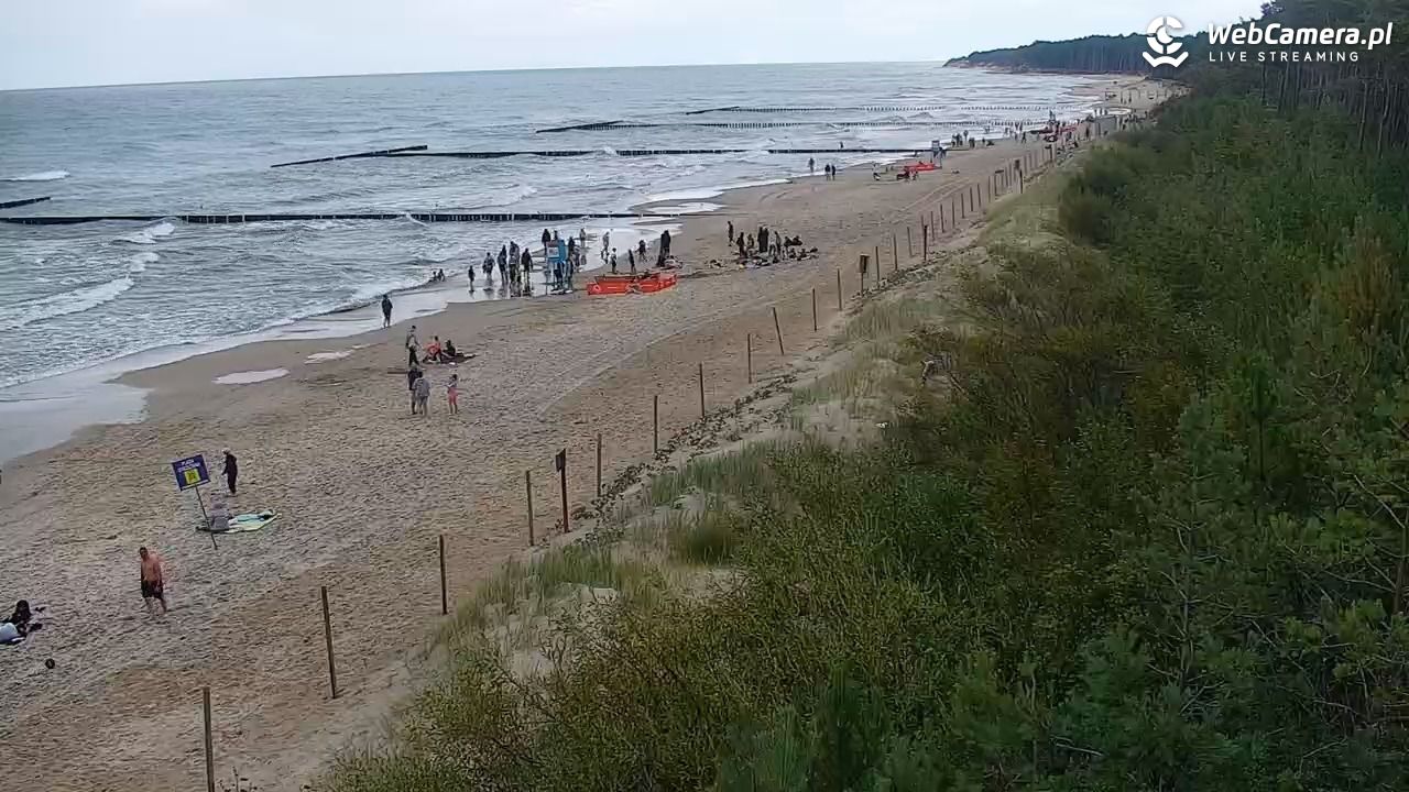 JAROSŁAWIEC - widok na plażę - 20 lipiec 2026, 12:02