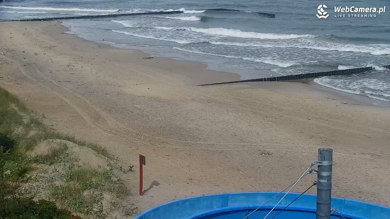 JAROSŁAWIEC - widok na plażę - 20 lipiec 2026, 09:35