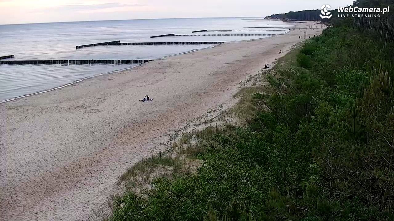 JAROSŁAWIEC - widok na plażę - 04 czerwiec 2026, 20:34