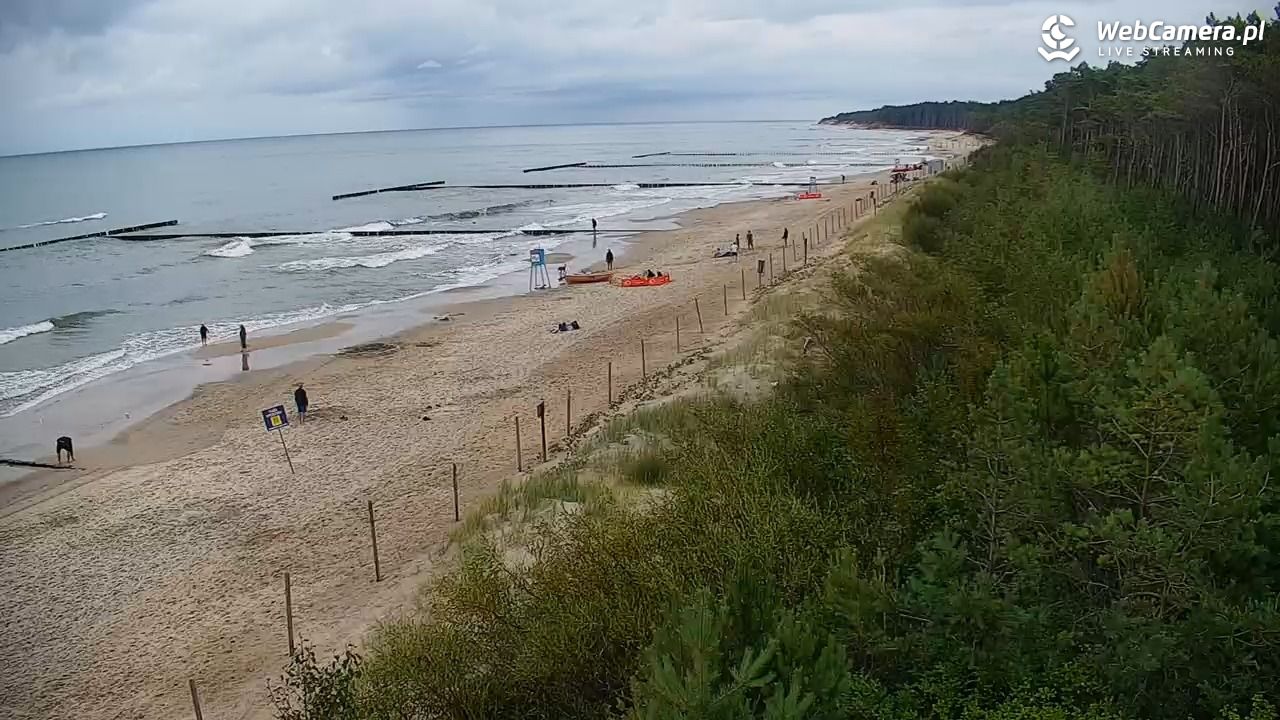 JAROSŁAWIEC - widok na plażę - 20 lipiec 2026, 14:33