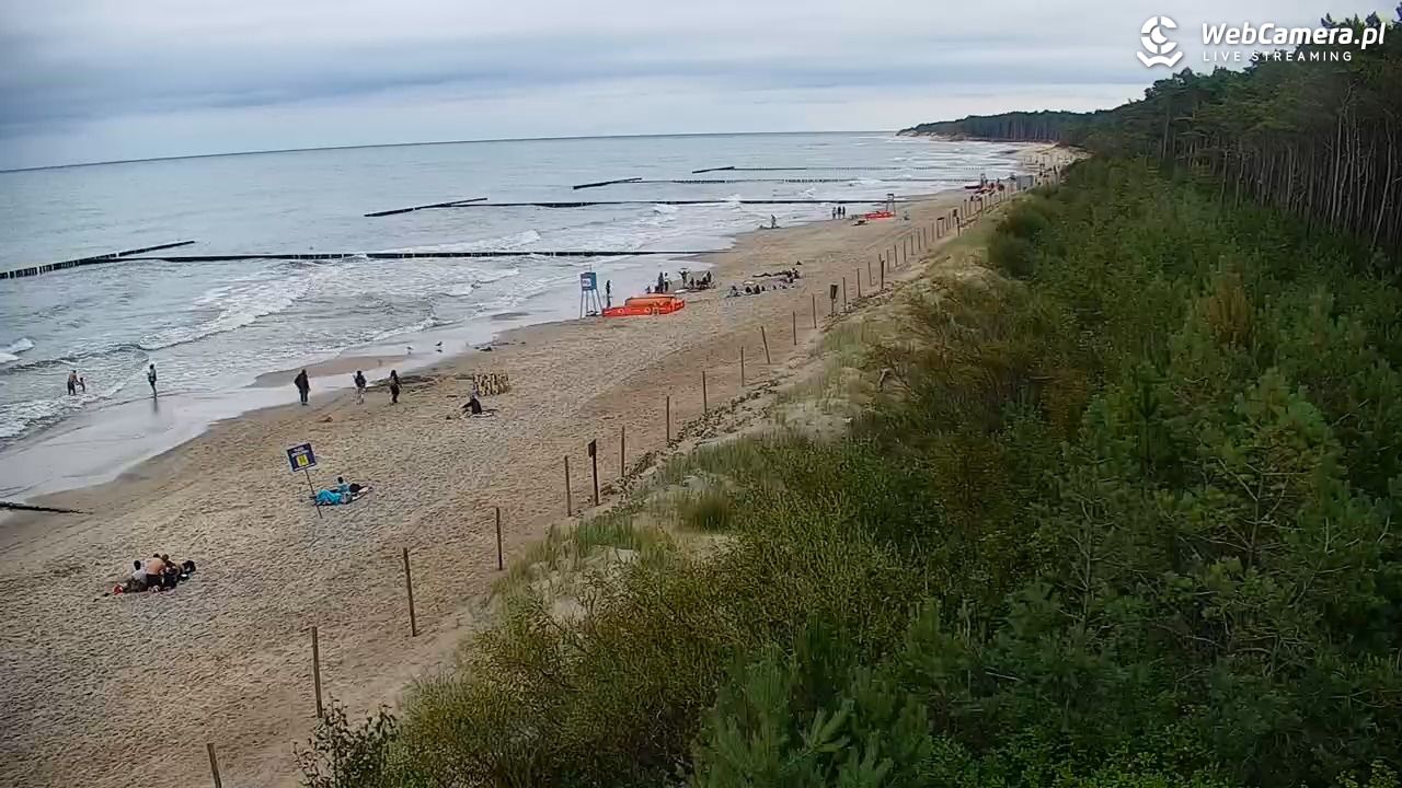 JAROSŁAWIEC - widok na plażę - 20 lipiec 2026, 13:30