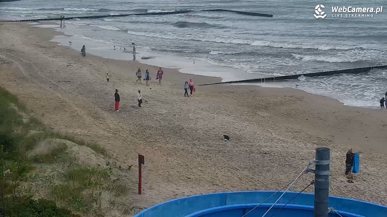 JAROSŁAWIEC - widok na plażę - 20 lipiec 2026, 13:30