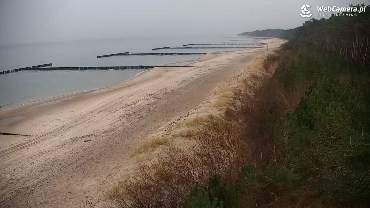 JAROSŁAWIEC - widok na plażę - 04 grudzień 2025, 15:44