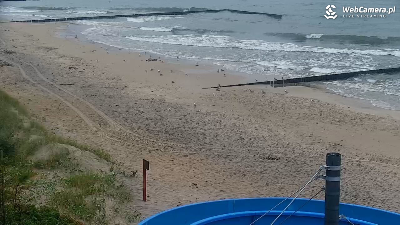 JAROSŁAWIEC - widok na plażę - 20 lipiec 2026, 07:04